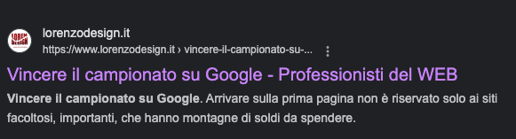 Vincere il campionato su Google