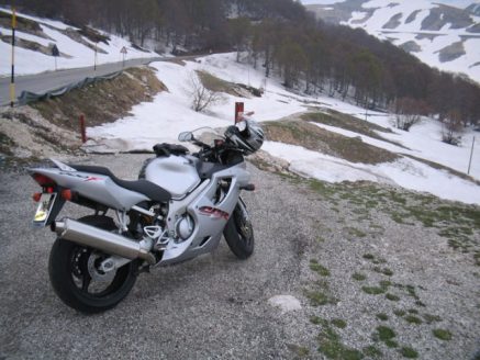 La mia bellissima Honda cbr 600 f anno 2001